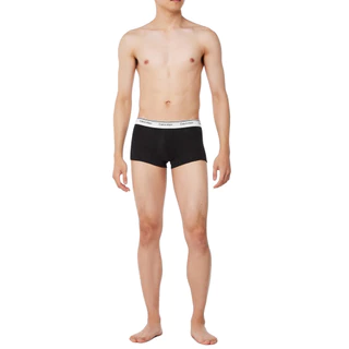 CALVIN KLEIN กางเกงในผู้ชายแพ็ค 3 ชิ้น Balance ทรง Low Rise Trunk รุ่น NP2765O UB1 - สีดำ