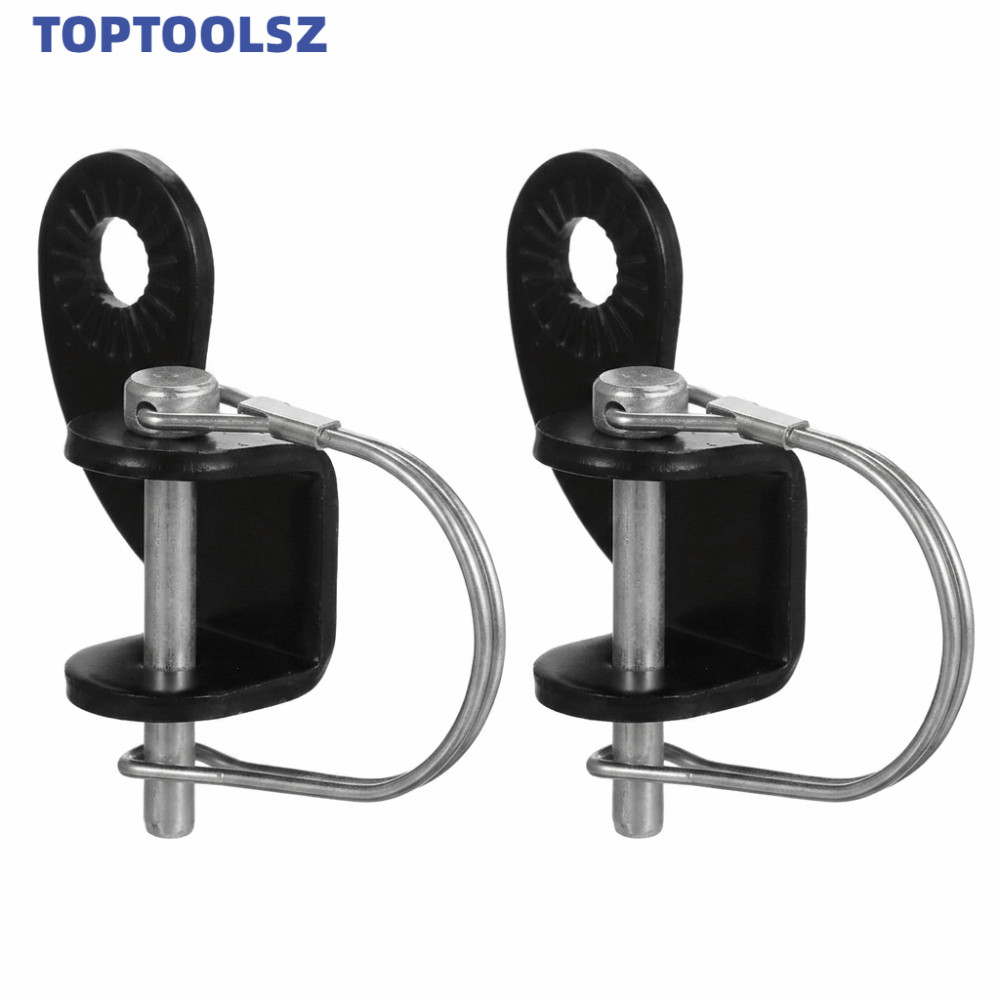 TOPTOOLS 2pcs จักรยาน Trailer Hitch, 12.2 มม.เส้นผ่านศูนย์กลาง Hitch Coupler Connector Trailer Hitch