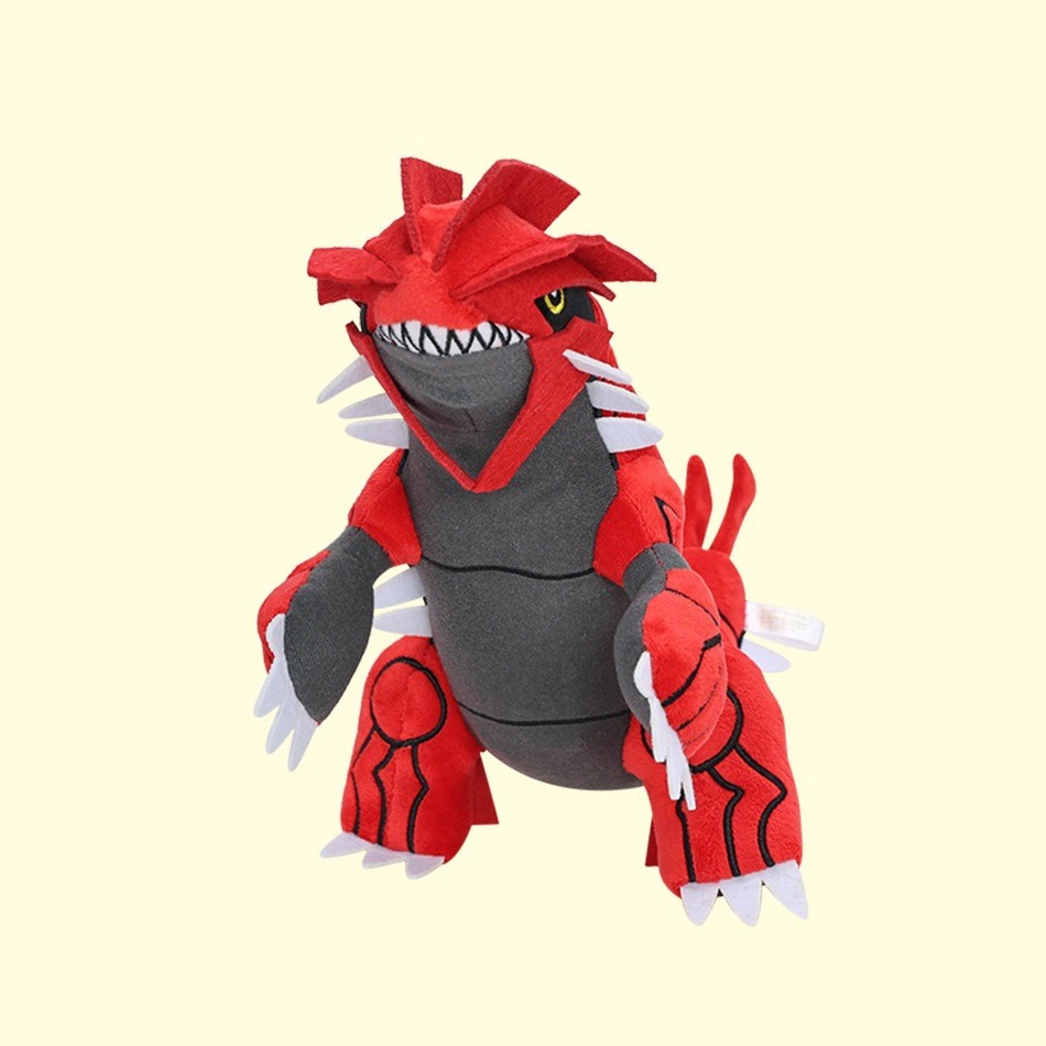 27 ซม.Groudon Metagross Plush Peluche ของเล่นขี่ Gyarados Lapras Latios Latias ตุ๊กตาตุ๊กตา Groudon 