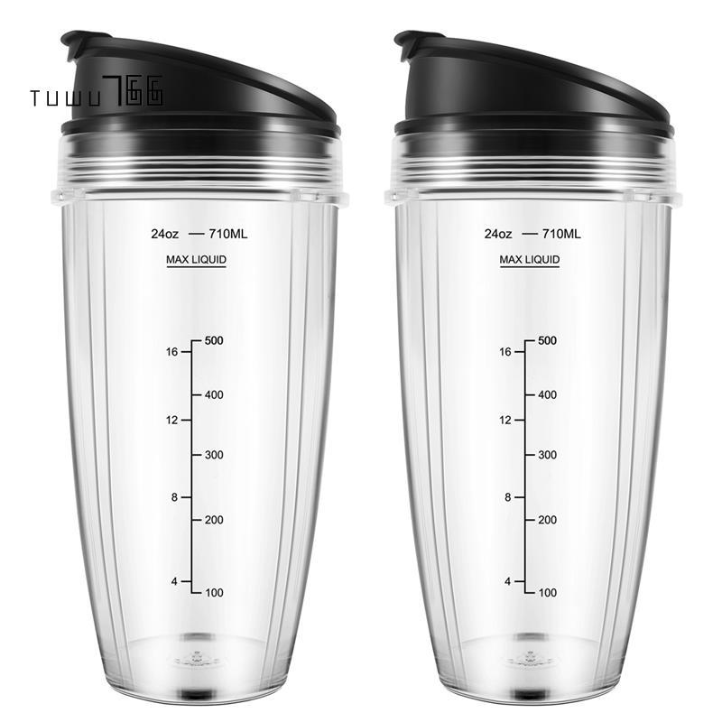 [tuwu766]ถ้วยทดแทน 24OZ เข้ากันได้กับ BN401, BN701, SS101, BN400, BN800, BN801 เครื่องปั่น