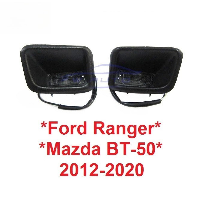 ไฟส่องป้ายทะเบียน กท Ford Ranger 2012 - 2020 Mazda BT50 Pro รุ่นติดกันชน มีปลั๊ก ฟอร์ด เรนเจอร์ มาสด