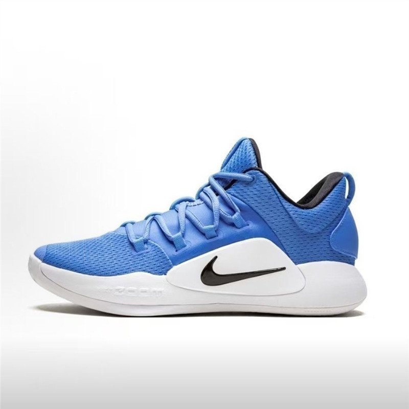[การต่อสู้จริง] HD2018Hyperdunk สีดําสีม่วงสีดําสีขาวตะกร้าเบาะลมปฏิบัติต่อสู้การดูดซึมช็อกรองเท้าผ้