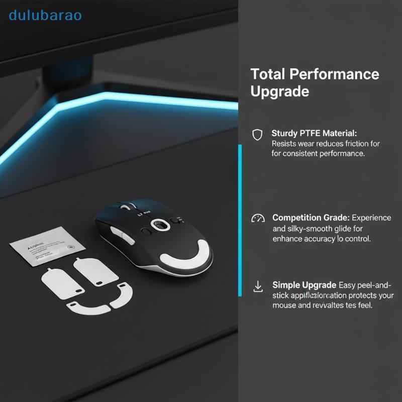 [DUL] Meow Gaming Mouse Feet สําหรับ MCHOSE L7 Ultra+ ความเร็ว ICE Glides AO