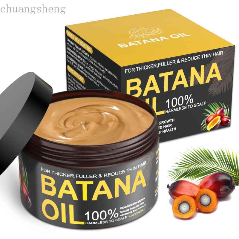 Batana Oil for Hair Growth น้ํามันบาจาน่าบริสุทธิ์ 100% จาก Dr. Sebi Honduras ป้องกันผมร่วง เสริมควา
