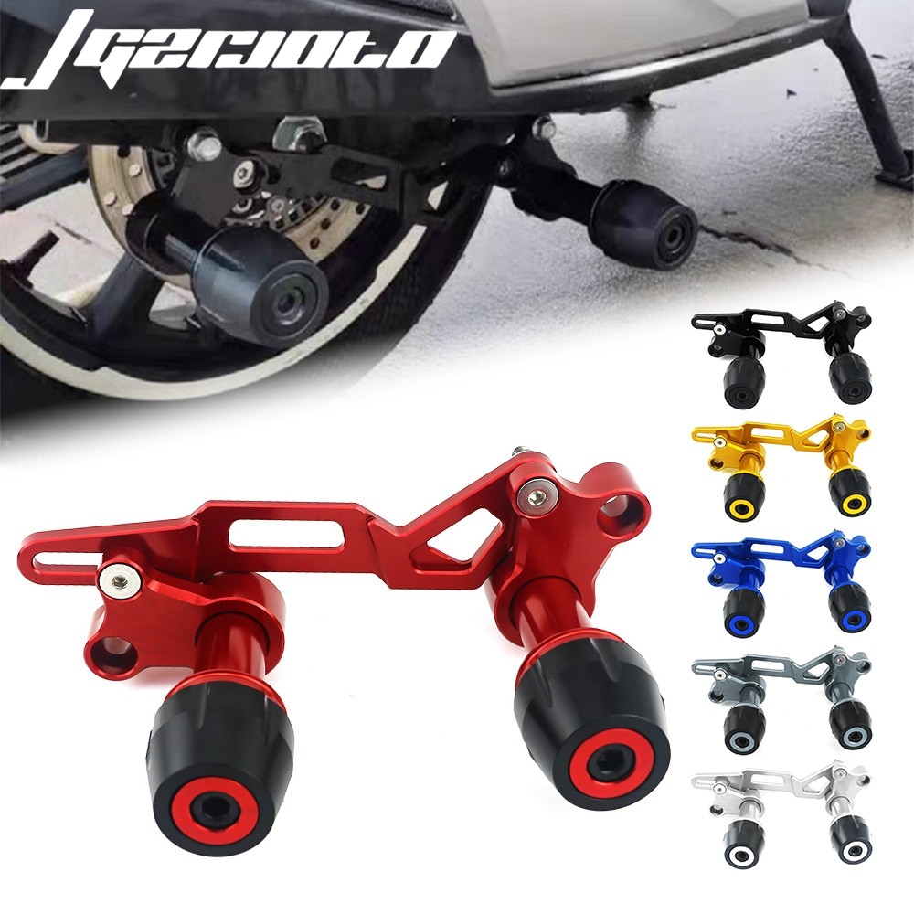 Premium-รถจักรยานยนต์ CNC Crash Bar แถบเลื่อนป้องกันการตกสําหรับ YAMAHA NMAX AEROX NVX 2013-2024