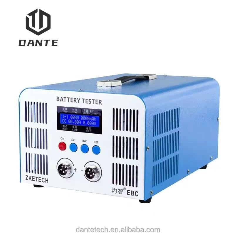 DUV4 ZKETECH EBC-A50L เครื่องทดสอบแบตเตอรี่ดิจิตอล 5V 50A สําหรับแบตเตอรี่ลิเธียม 21700 LiFePo4 แบตเ