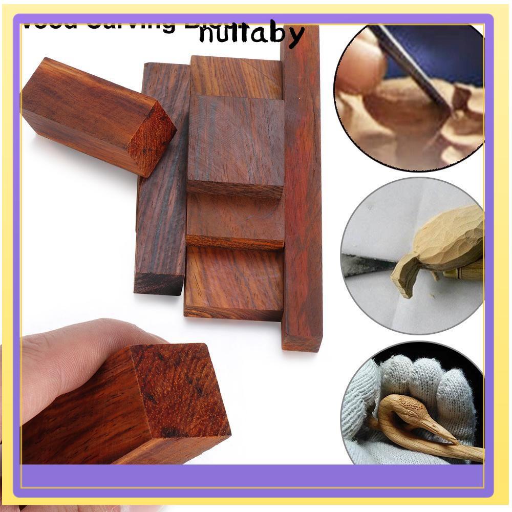 NULLABY Wood Block ประติมากรรมไม้แกะสลักเครื่องมือ