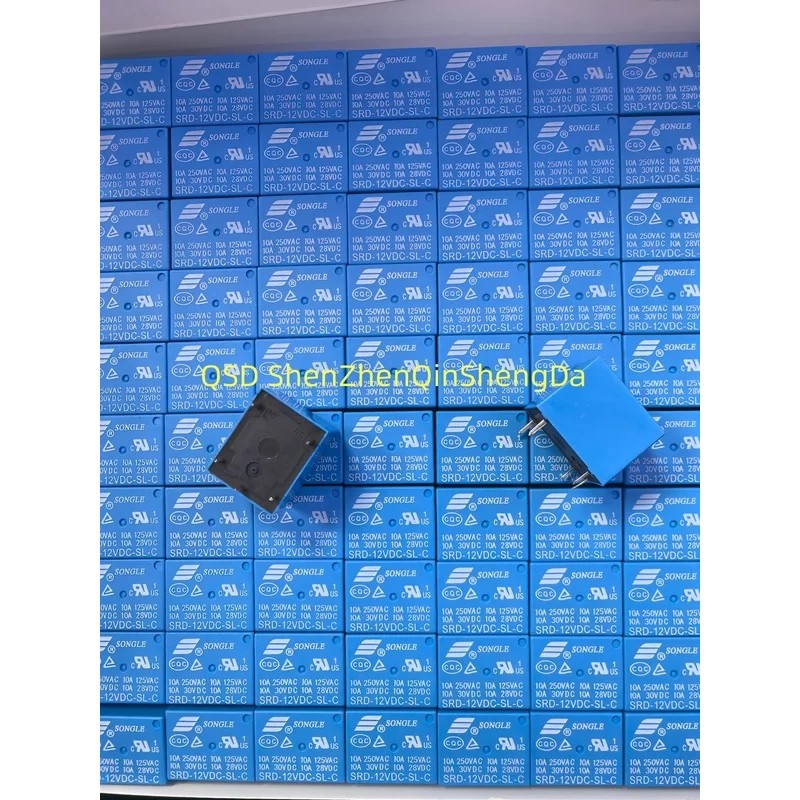100 ชิ้น/แบทช์ SRD-12VDC-SL-A SRD-12VDC-SL-B SRD-12VDC-SL-C