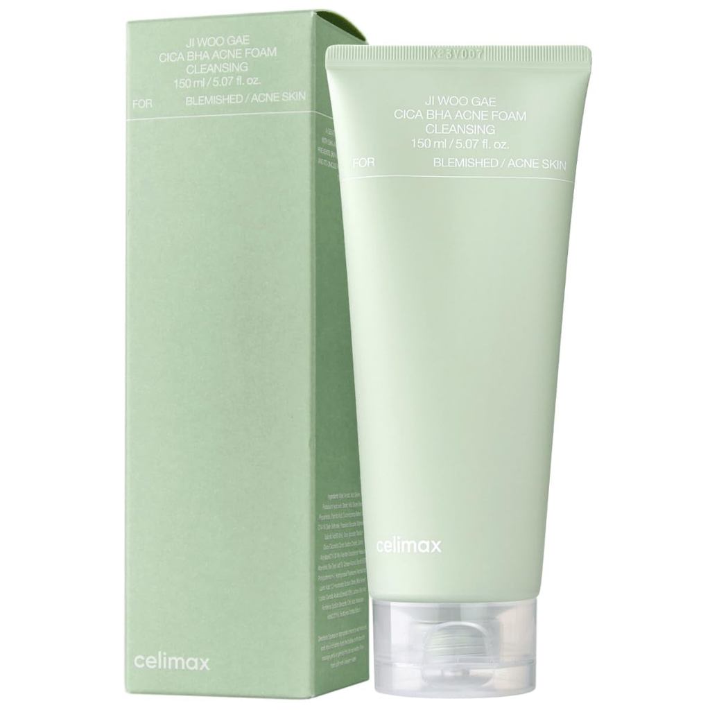 Cica BHA Acne Foaming Cleanser, Ji Woo Gae FQNA