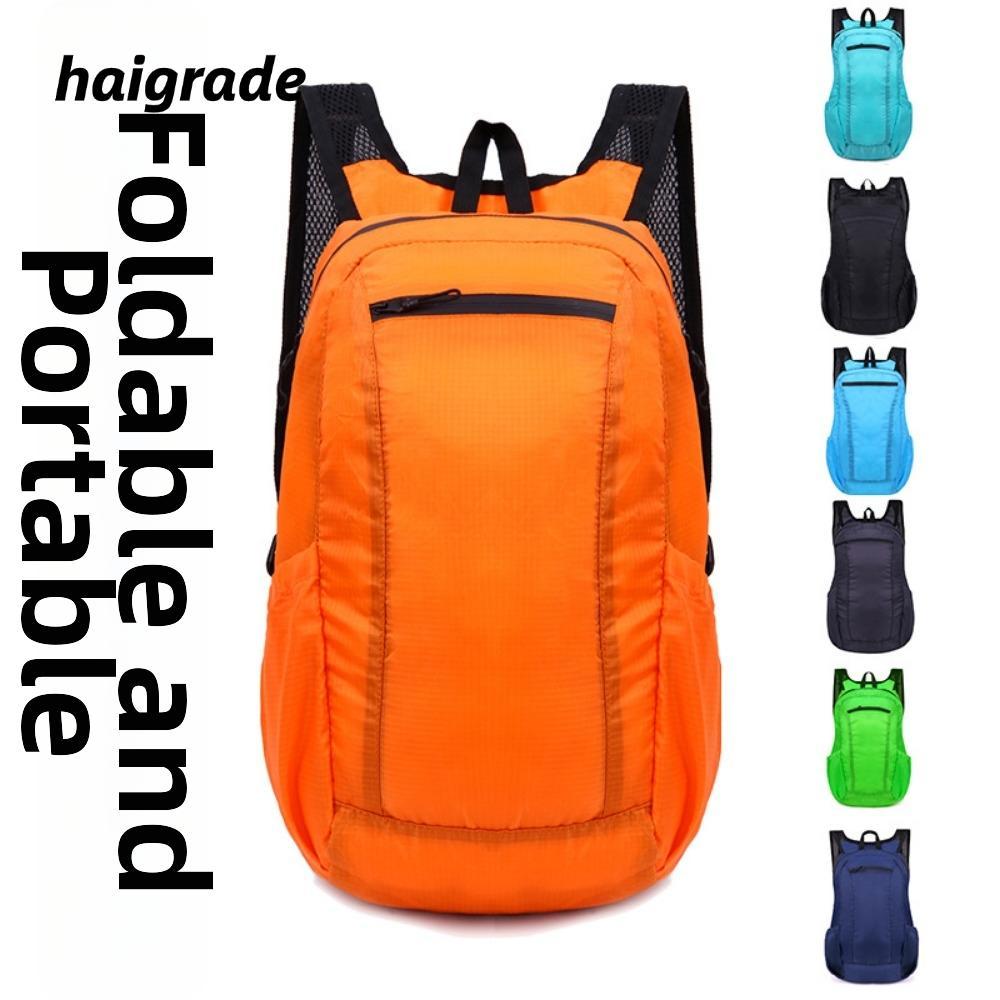 HAIGRADE Mountaineering Packable Backpack, Multifunctional Ultralight Cycling Running Backpack, กันน