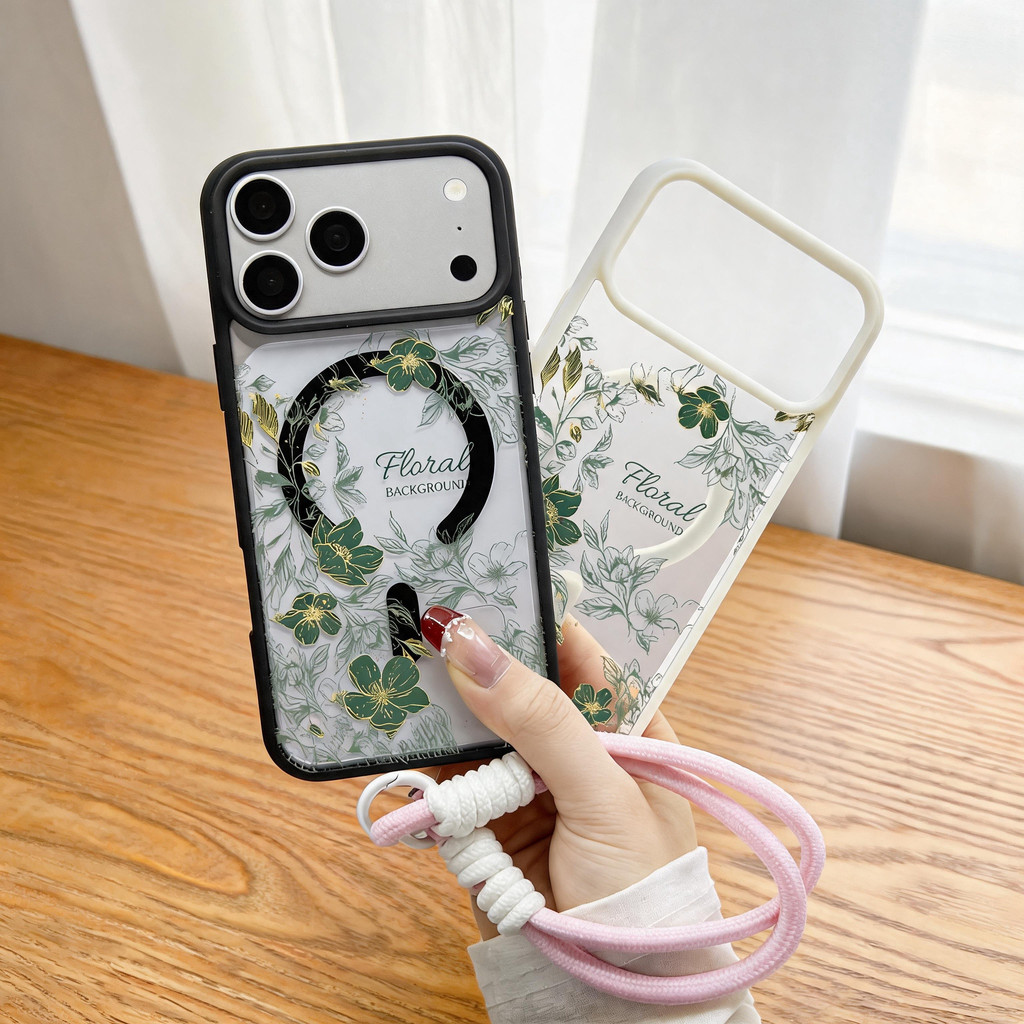 เคสไอโฟน iphone 17 promax เคสไอโฟน 16 promax 13 11 15 จับคู่กับสร้อยข้อมือ พร้อมส่ง LRMSCX33