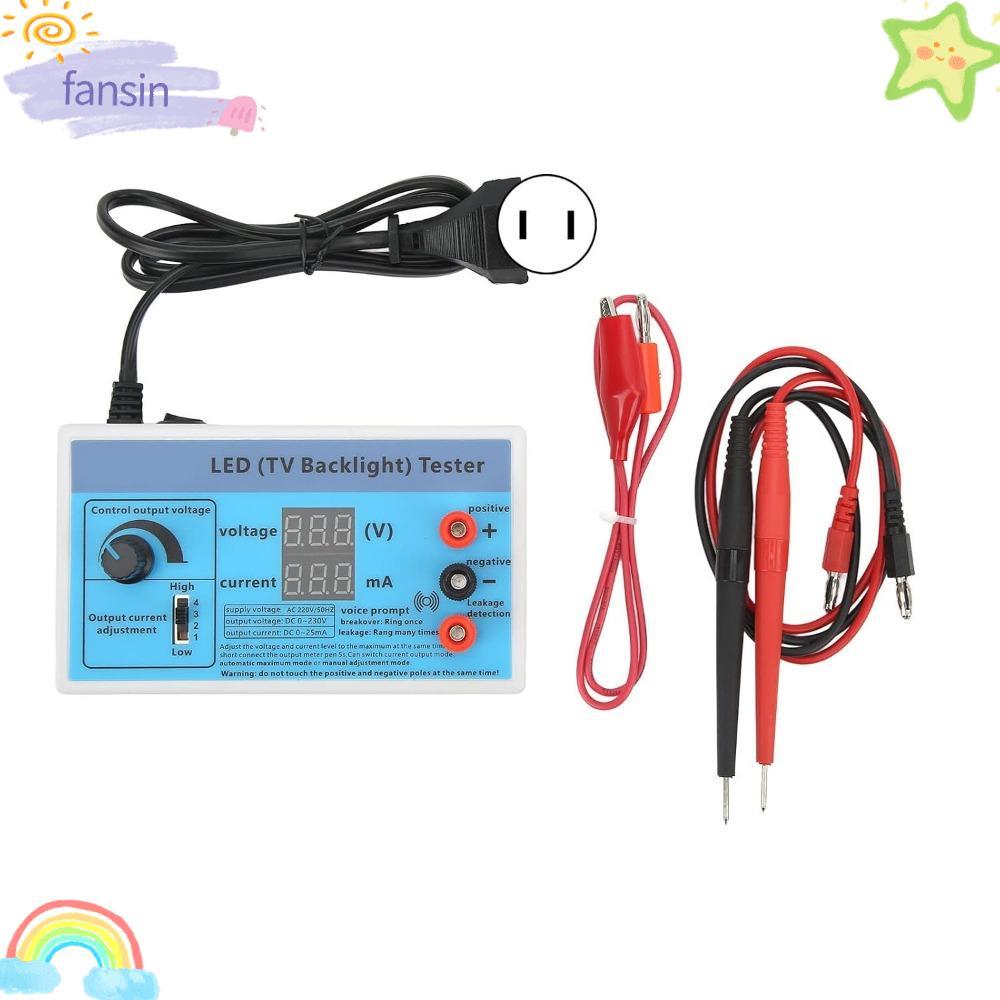 FANSIN Backlight Strip Tester, 0-230V เอาต์พุตมัลติฟังก์ชั่ LED TV Backlight Tester,อัจฉริยะปรับความ