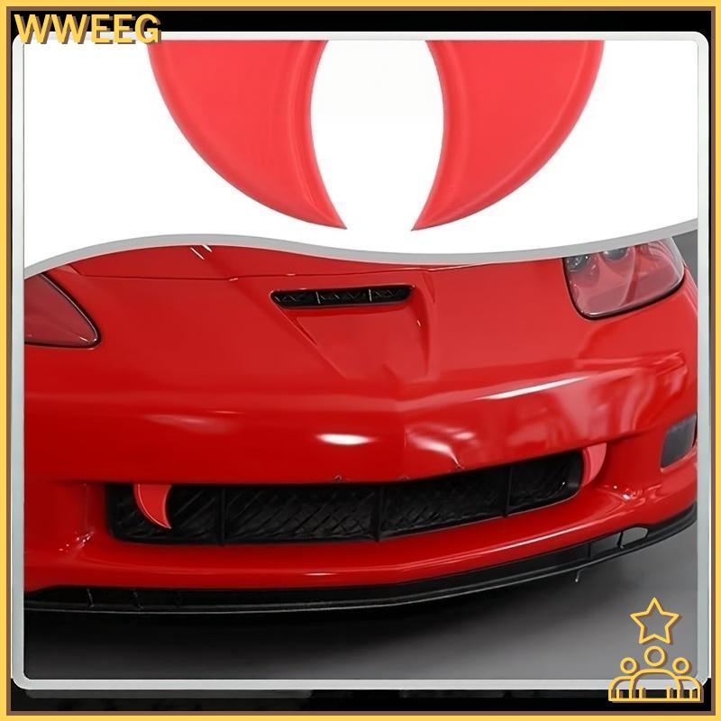 WWEEG 2 ชิ้นน่ากลัว Monster ฟันรถ Fangs ฮาโลวีน Auto ตกแต่ง Non-Damaging วางสําหรับรถยนต์เทศกาลวันหย