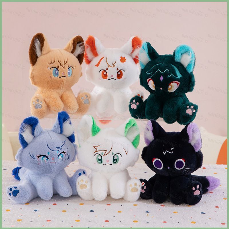 QL2 Genshin Impact Sprigatito ตุ๊กตาตุ๊กตา Furina แมวตุ๊กตาของเล่นหมอนเบาะสําหรับเด็กคอลเลกชันของขวั