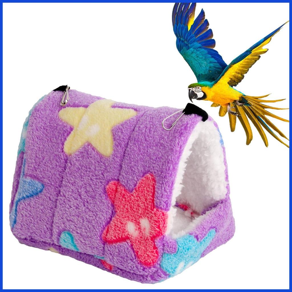 Bird Nest Snuggle Hut Bird Hammock Hideaway Hut สัตว์เล็ก Cave สบาย Parrot Hut สําหรับนกแก้วขนาดเล็ก