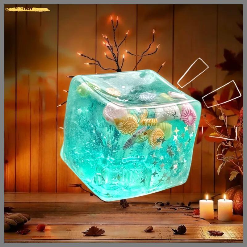 ใหม่ 1 ชิ้นช้า Rise ของเล่นสําหรับเด็กและผู้ใหญ่ Taba ความเครียดลูก Cube Ocean Sensory Fidget ของเล่นบีบผ่อนคลายของขวัญร้อน