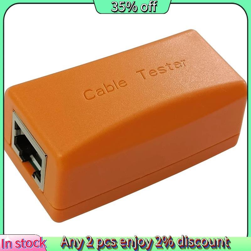 Hot-UTP Cable Test Box สําหรับกล้องวงจรปิดเครื่องทดสอบสายเคเบิลเครือข่ายการตรวจจับความผิดพลาด RJ45 C