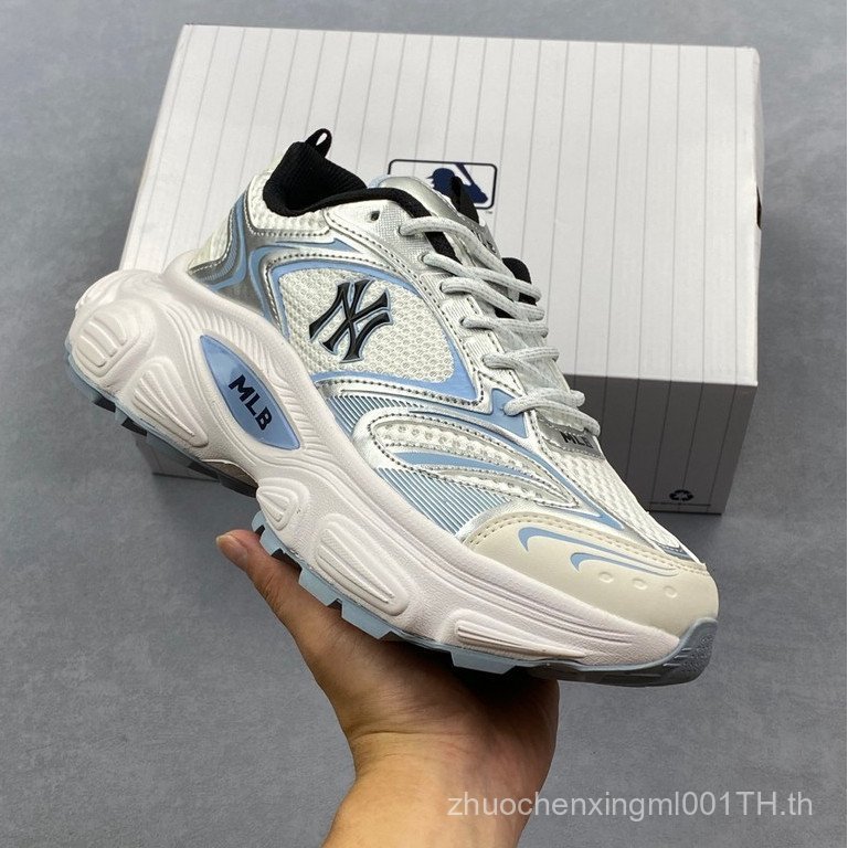 36-45 ขนาดใหญ่ MLB Winner Chunky Classic All-Match Casual รองเท้าผู้ชายผู้หญิงสไตล์เดียวกันแฟชั่นกีฬ