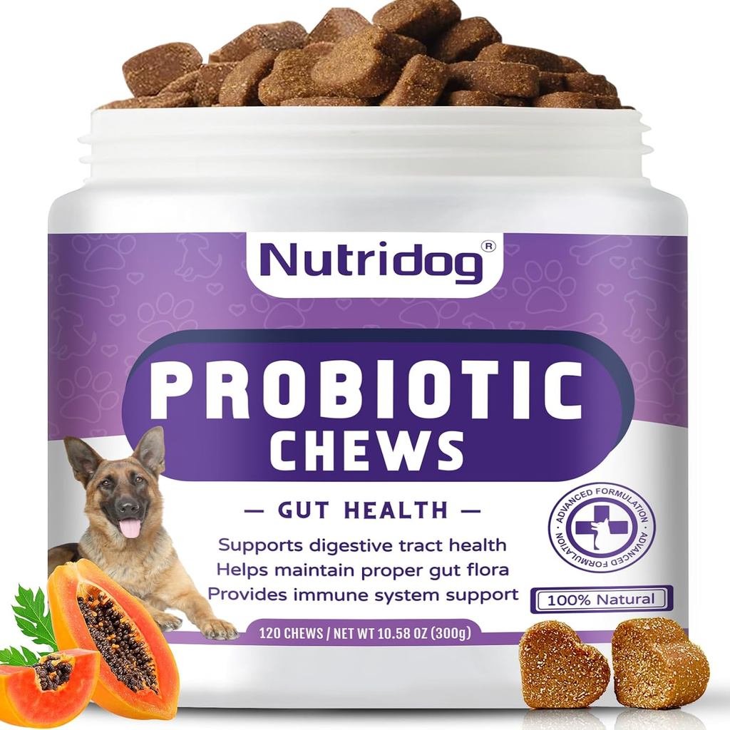 Dog Probioti hews 120 ount – 6 Billion FU, 6 สายพันธุ์