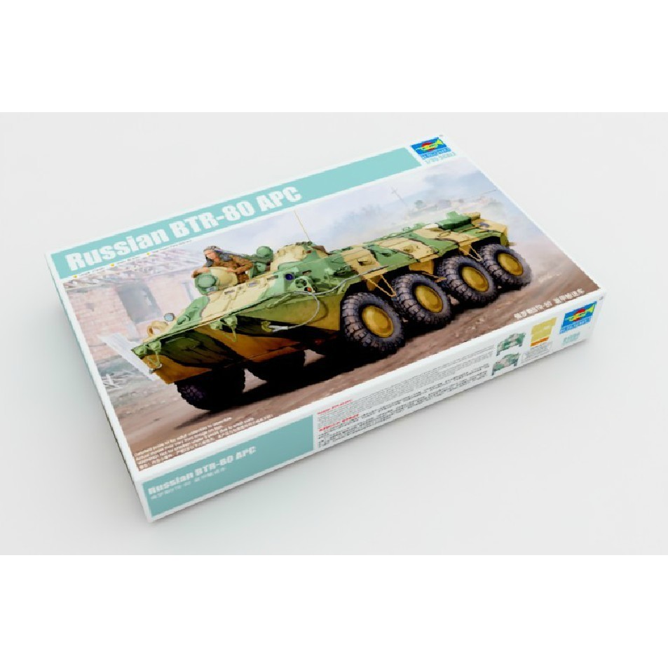 Trumpeter 1/35 01594 รัสเซีย BTR-80 APC ชุดโมเดล