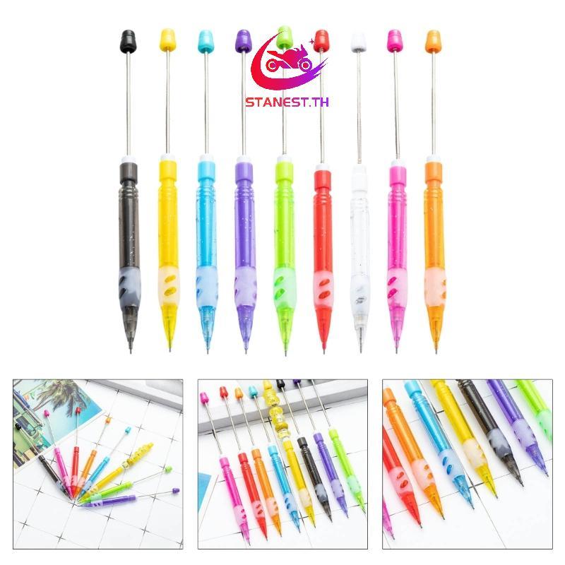 Stanest 6 ชิ้น Beadable Drawing ดินสออัตโนมัติ 0 5 มิลลิเมตร Beadable Drawing ดินสอกด