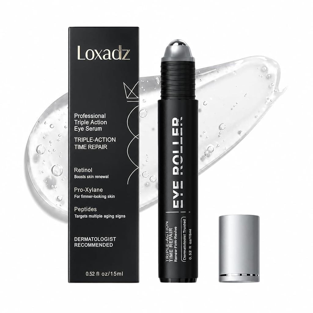 Under Eye Brightener Roller - Caffeine & Retinol Eye Serum สําหรับ Dark Circles KIAP