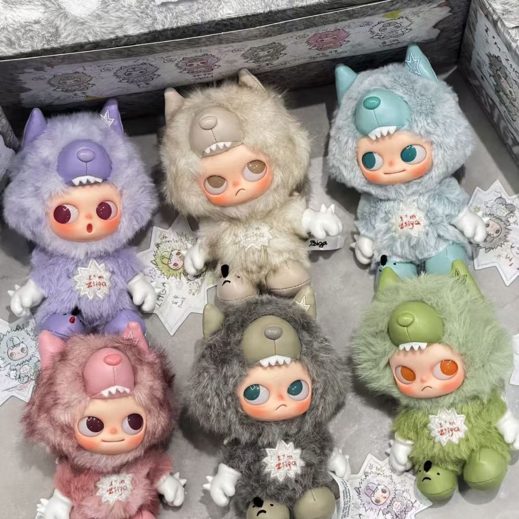 ตุ๊กตา zsiga zsiga mzsiga กล่องอินเทรนด์ i Ziga ของขวัญกาว Motherland เล่นจี้เคลือบของเล่นตุ๊กตา