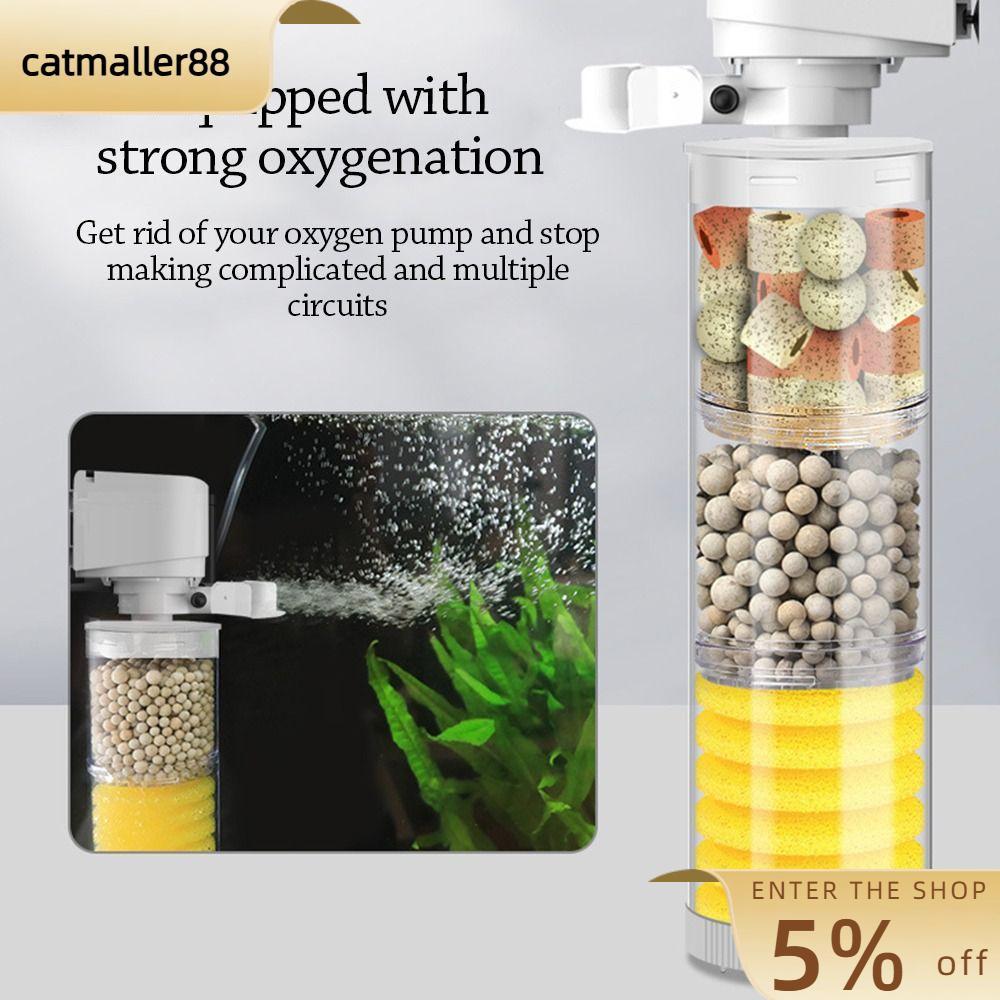 CATMALLER88 1 ชิ้นปั๊มลมตู้ปลา,Wave Maker ภายในกรอง Aquarium ปั๊มกรอง,เงียบ 220V Submersible ในตัวอา