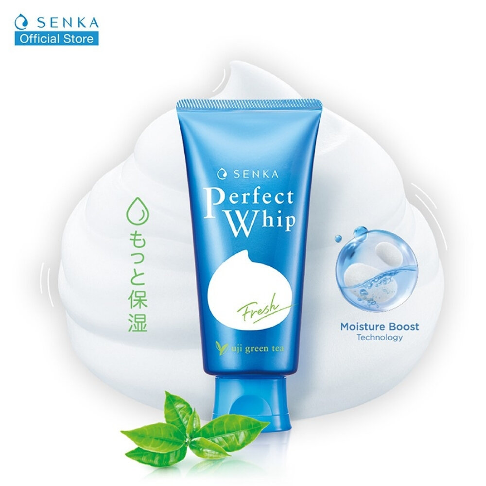Senka Perfect Whip Fresh 100g เซนกะ คลีนเซอร์ ครีม — صورة 4