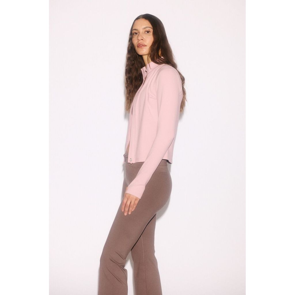 H&M(เอชแอนด์เอ็ม) เสื้อแจ็กเก็ตกีฬาแบบซิปผ่านที่มาพร้อมกับ SoftMove™ Women Zip-through sports jacket 1243210_23