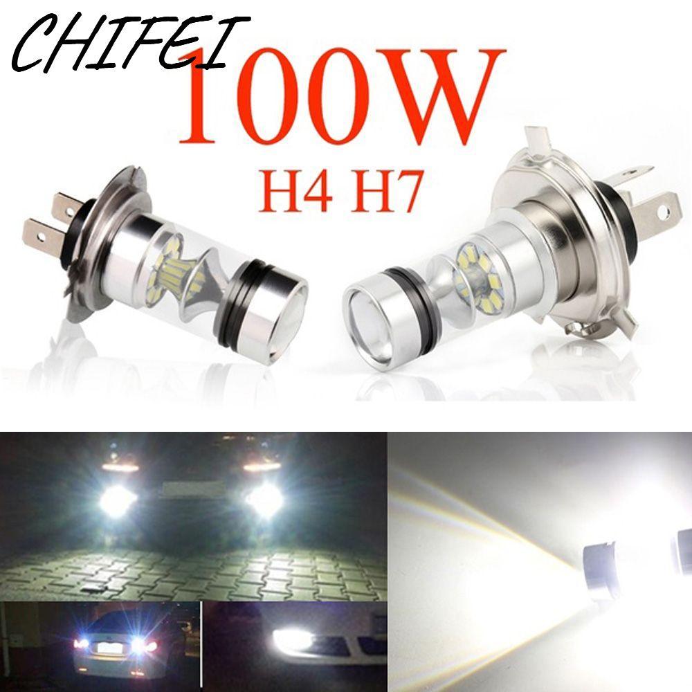 CIFEI H4 H7 Driving Light 100W แสงสีขาว
