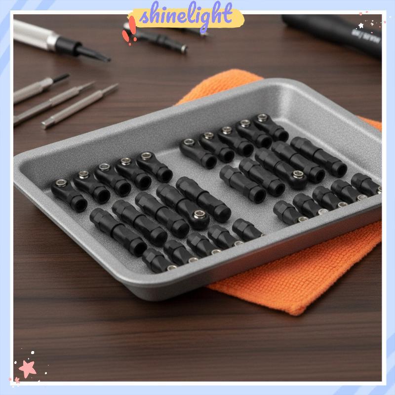 [shinelight] M3 M4 พลาสติกตรงปลายก้าน 10 ชิ้น 7 มิลลิเมตรลูกหมุนสําหรับ RC Quadcopter ซ่อม VN