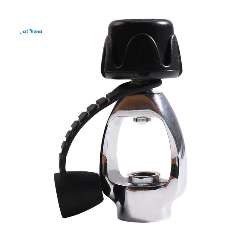 athena55300Bar 4500Psi DIN To Yoke Regulator อะแดปเตอร์ดําน้ําถังแรงดันสูงบรรจุวาล์ว Din Station พร้
