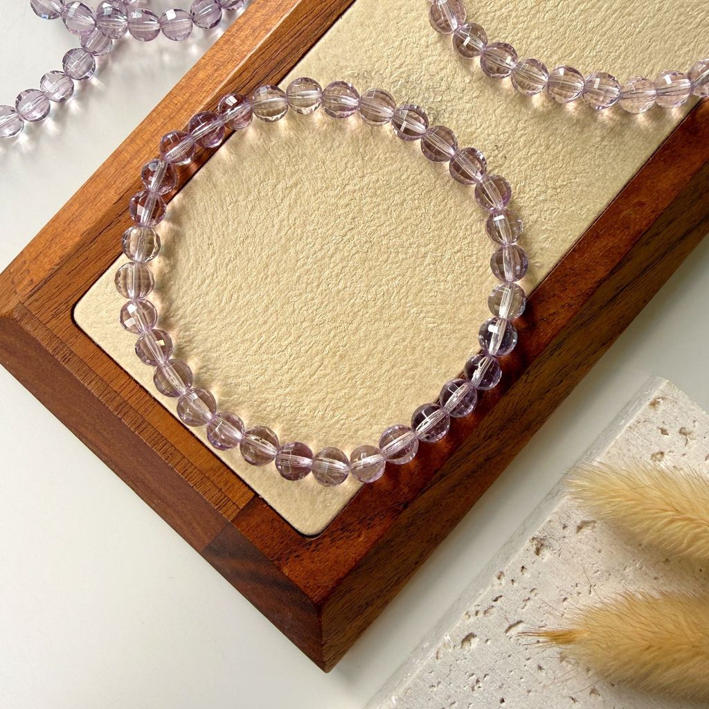 L2130 : Lavender Amethyst Faceted (7mm)