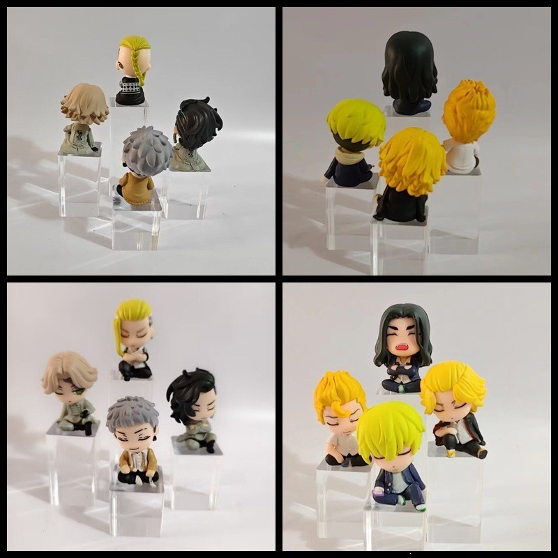 Tokyo Revengers Q-Version Sleeping Figures - Draken, Mitsuya, Izana, Kaku Set