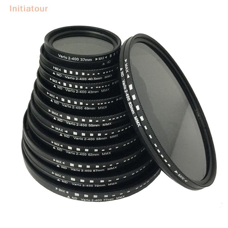 [Initiatour] Fader Variable ND Filter ปรับได้ ND2 ถึง ND400 Neutral Density 40.5 43 46 49 52 55 58 6