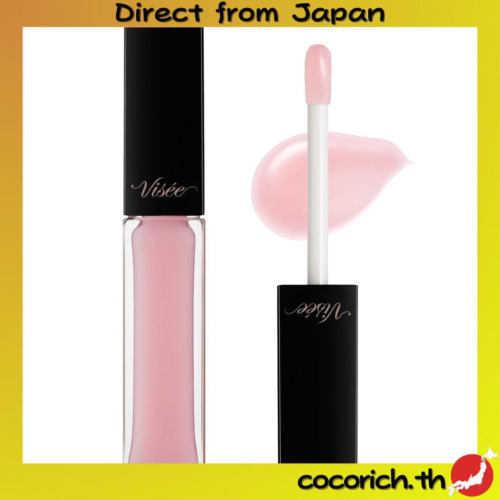 Visee Essence Lip Plumper SP001 Sheer Pink Lip Glush Flushing Plush Boost เพิ่มความชุ่มชื้นให้กับควา