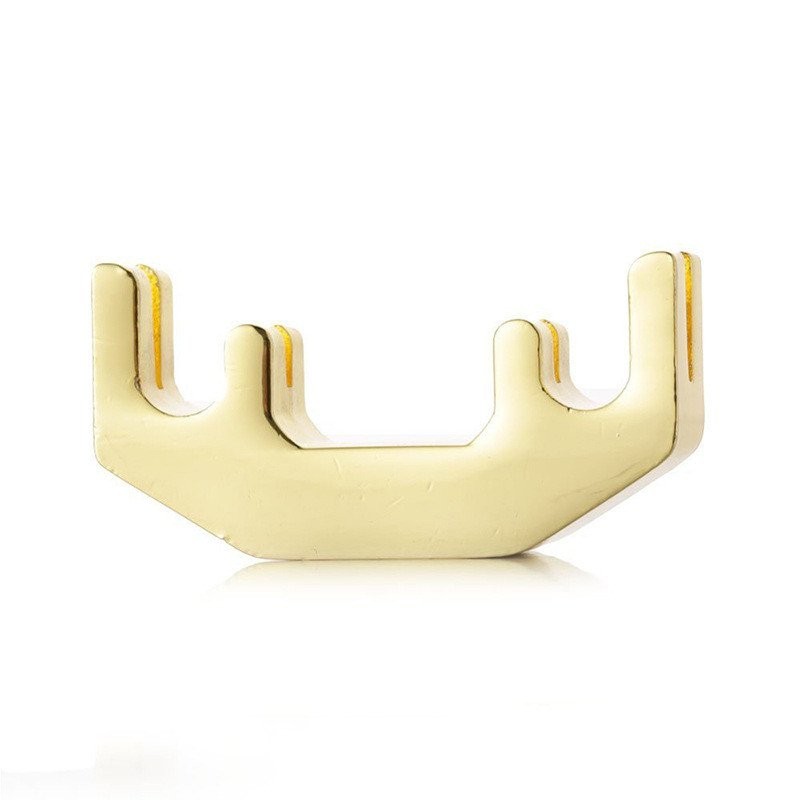 Golden Mute ไวโอลินโลหะสี่มุม Mute Muffler ไวโอลิน C7FL