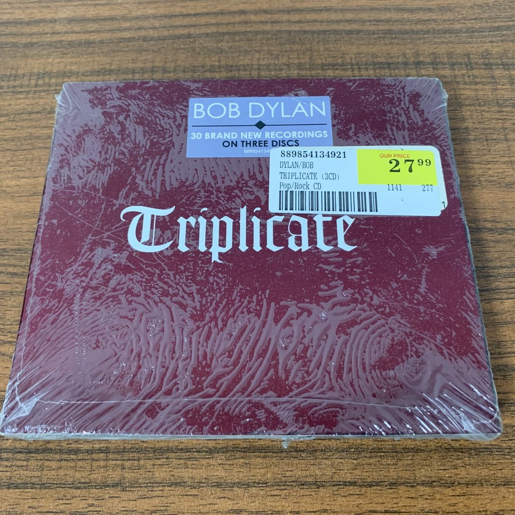 (ใหม่เอี่ยม ) 比迪 BOB DYLAN TRIPLICATE 3CD huang