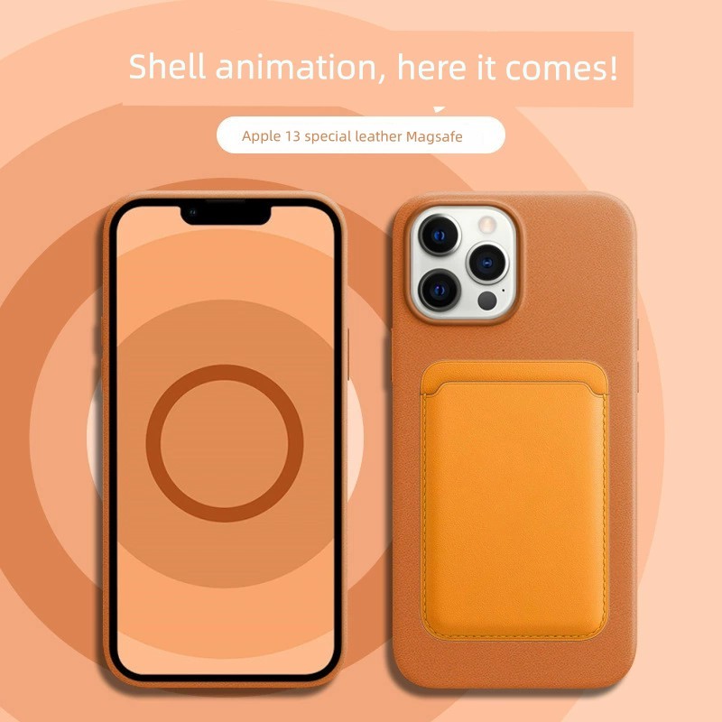 magsafe wallet wallet magsafe MagSafe เหมาะสําหรับโทรศัพท์แม่เหล็กหนัง Apple