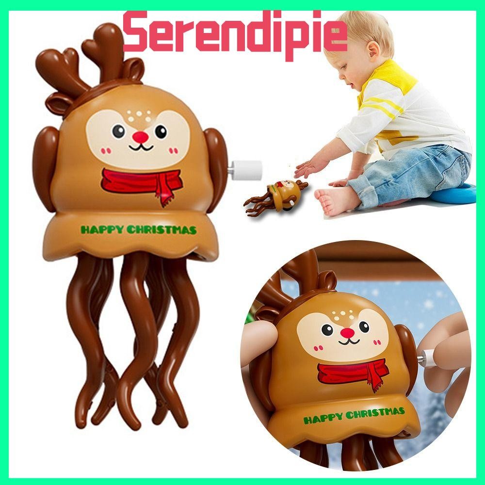 SERENDIPIE Magic Dancing Octopus Toy, Elk Pumpkin Ghost Auto-Dance Octopus Toys,ตลกคลานเต้นรําหลีกเล