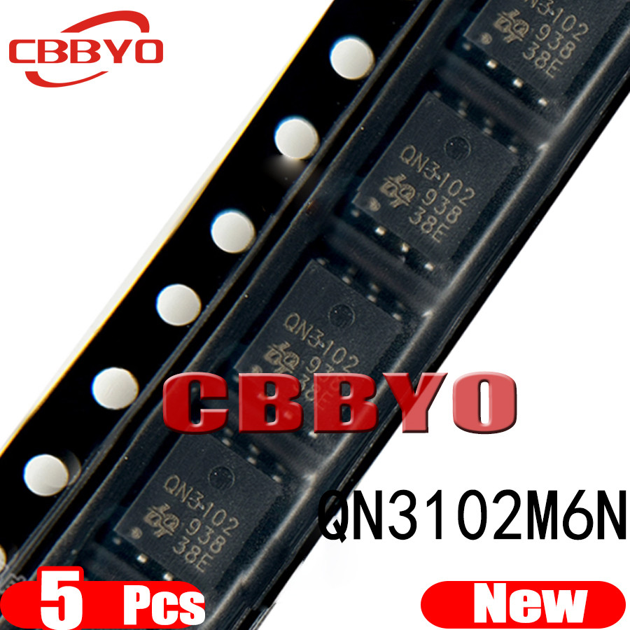 5 ชิ้น ยี่ห้อใหม่ QN3102 QN3102M6N QFN-8