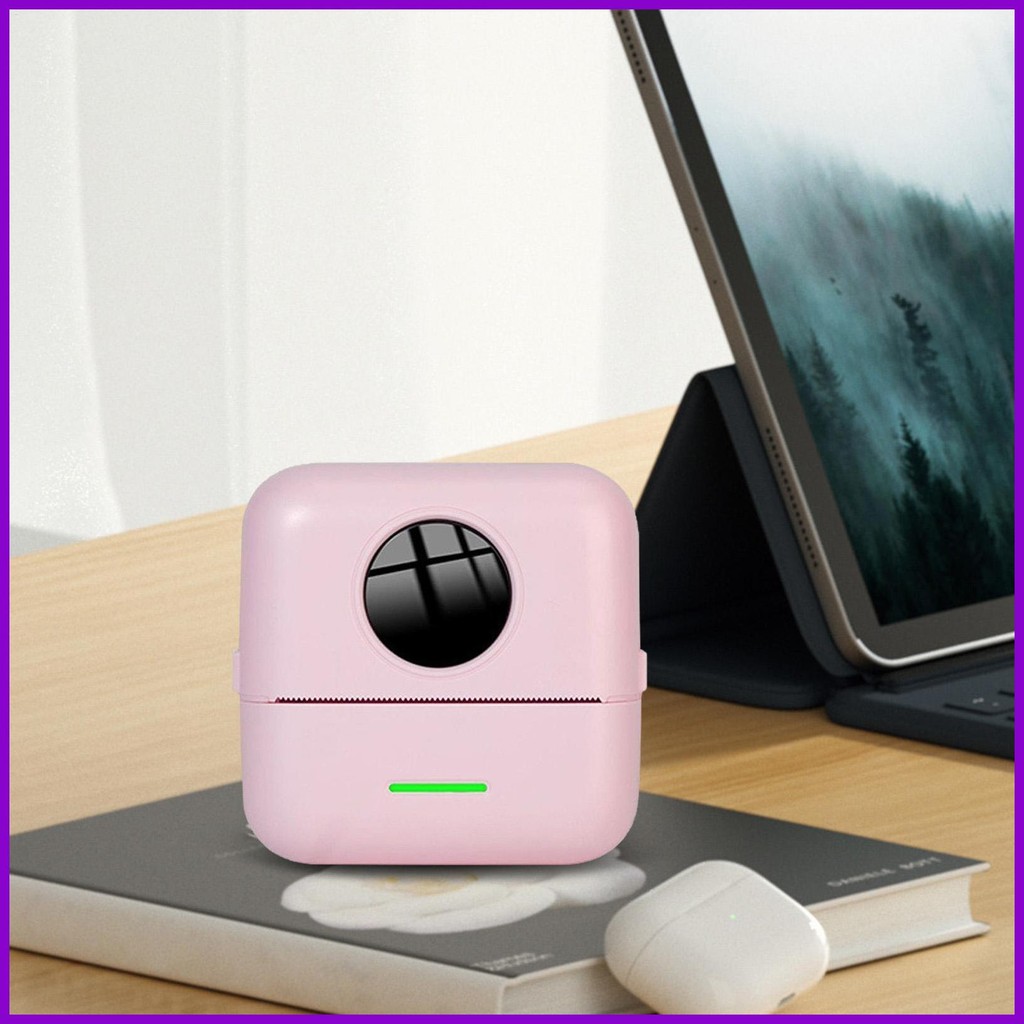 Sticky Note Printer Inkless Wireless Portable Printer Label Thermal Printer Stickers Small Printer f
