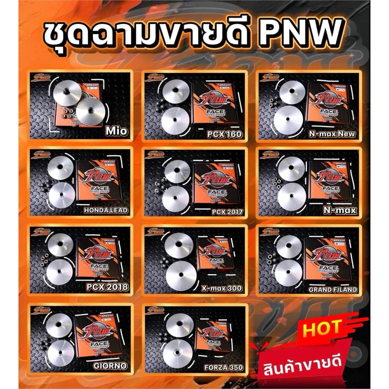 ชามแต่ง ช่างพัฒน์นครสวรรค์ สำหรับ Mio/Pcx150/Pcx2019/Pcx2018/Pcx2017/Grand Filano/N-max/Giorno/Lead