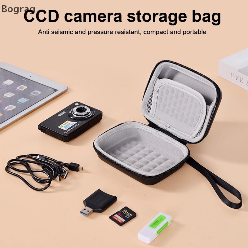 [Bogr] กระเป๋ากล้องดิจิตอลสําหรับ Canon G9X G7X III II สําหรับ Sony ZV1 ZV1F RX100 สําหรับ Gopro Her