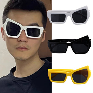 【สามารถส่งสินค้าจากคลังสินค้าในท้องถิ่นได้】แว่นกันแดดฮิปฮอป …