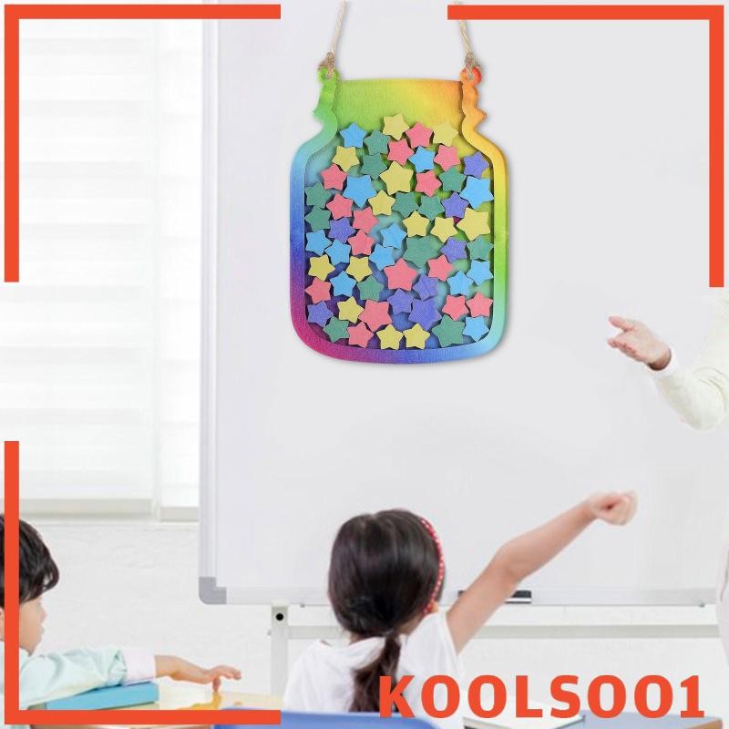 [Koolsoo1] Star Reward Jars Star Chart Incentive Jar Chore Responsibility Jar การฝึกอบรมสําหรับของขว