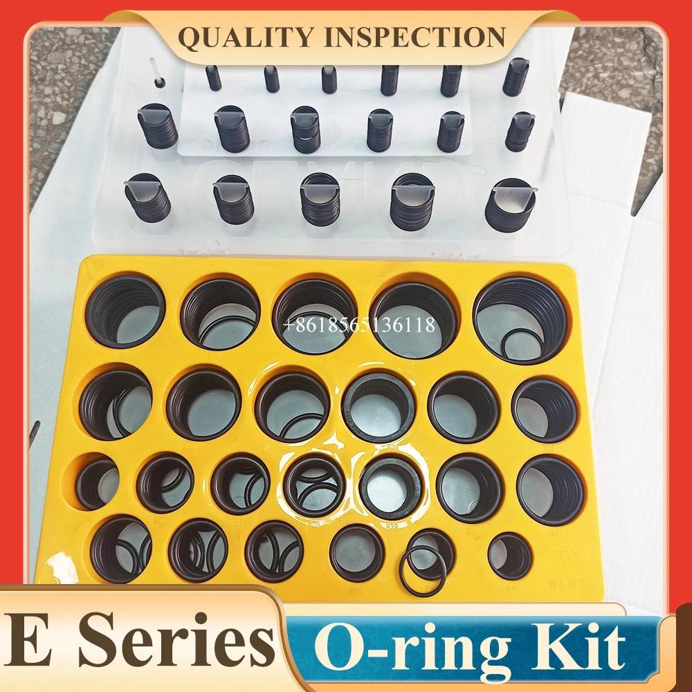 654 ชิ้น Excavator E320B E320C E312 E300 O-แหวนชุดซีลยาง O แหวนกล่องสําหรับ Caterpillar ความร้อนความ