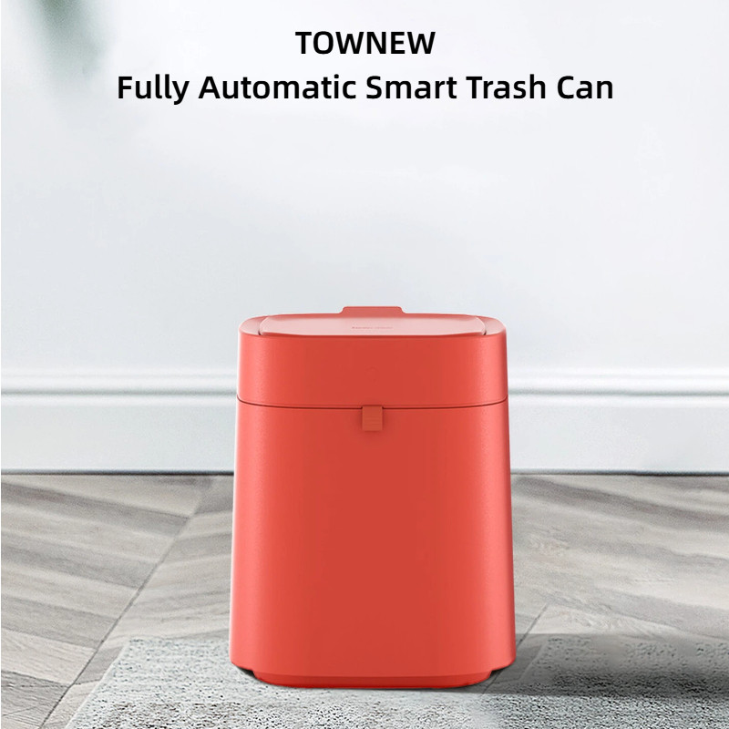 TOWNEW ถังขยะอัจฉริยะ T AIR X Collectors Edition ในครัวเรือนเหนี่ยวนําอัตโนมัติบรรจุห้องนั่งเล่นห้อง