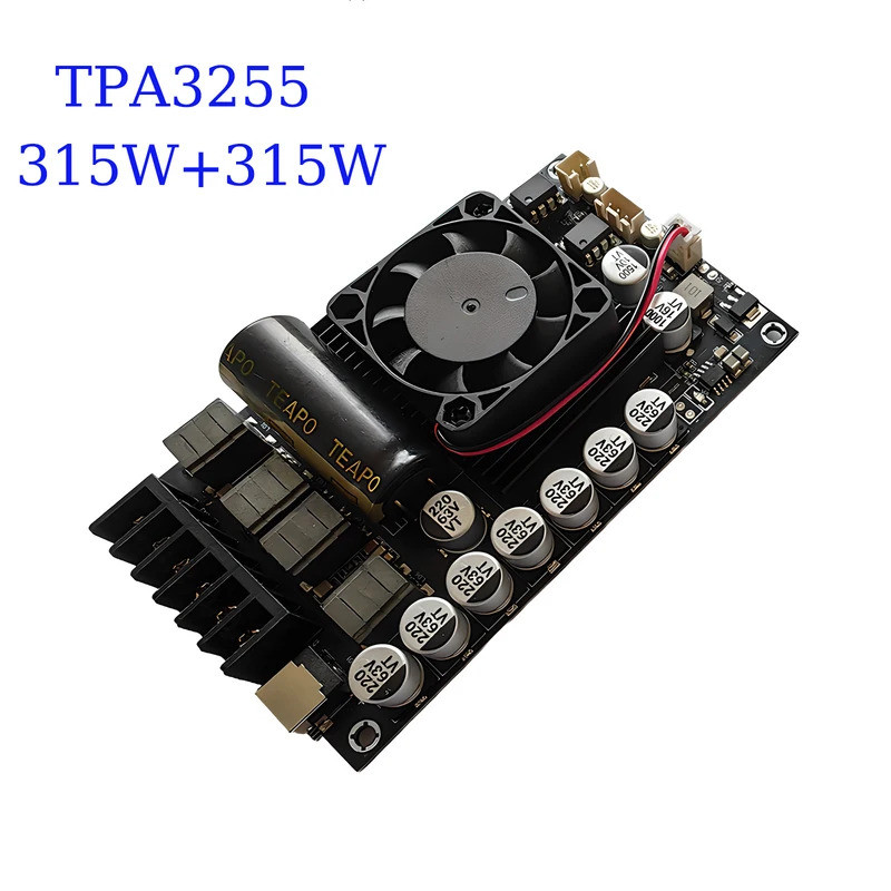 TPA3255 600W High-Power Amplifier Board 300W X 2 High-power HIFI Digita เสียงต่ํา AMP 2.0 Ch Class D